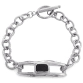 Bracelet en argent style chain